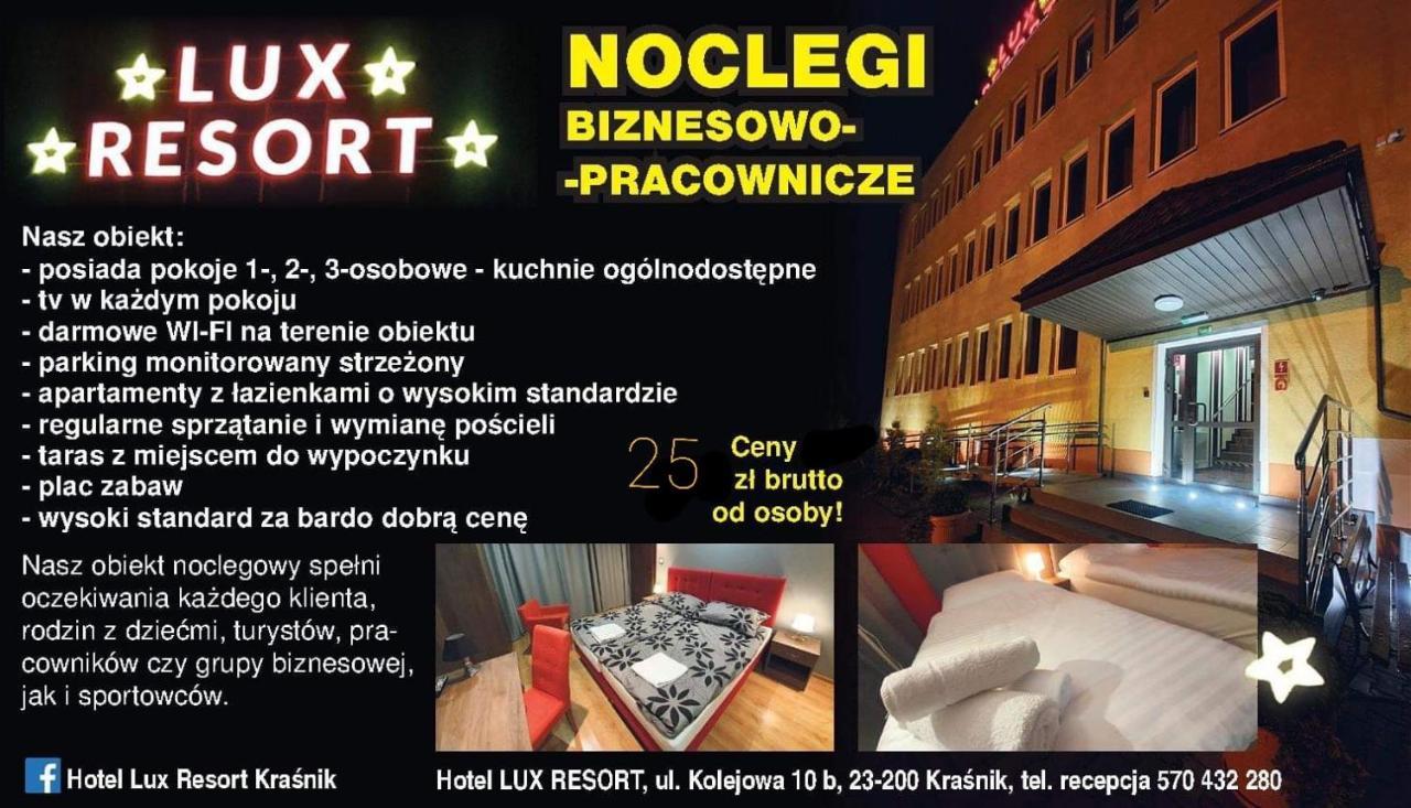 Lux Resort Kraśnik Dış mekan fotoğraf